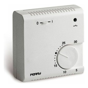 Thermostat Perry 03016 White Analogue by Perry, Thermostats and accessories - Ref: S7905751, Price: 28,44 €, Discount: %