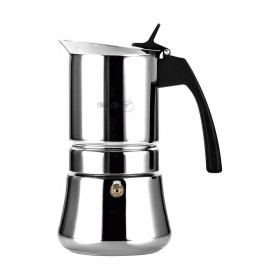 Italian Coffee Pot FAGOR Etnica Stainless steel 18/10 (4 Cups) by Fagor, Stovetop Coffee Makers - Ref: S7905920, Price: 30,48...