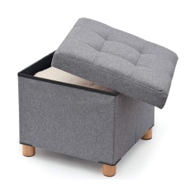 Pouffe Domopak Living Cloth (38 x 38 x 34 cm) by Domopak Living, Storage boxes and chests - Ref: S7905978, Price: 40,15 €, Di...