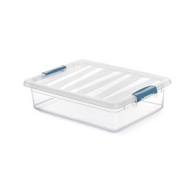 Multi-use Box Modular White 22,5 x 15,5 x 5,3 cm (12 Units) | Tienda24 - Global Online Shop Tienda24.eu