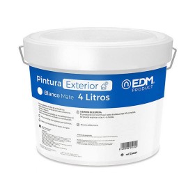 Pittura EDM Bianco 4 L di EDM, Pittura per pareti - Rif: S7906244, Prezzo: 11,81 €, Sconto: %