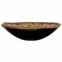 Centro de Mesa Alexandra House Living Negro Dorado Plateado Cerámica 37 x 11 x 37 cm de Alexandra House Living, Artículos par...