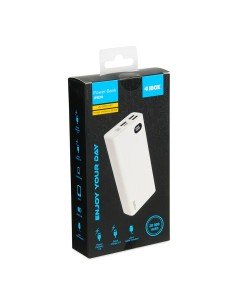 Powerbank Ibox IPB20 Bianco 20000 mAh da Ibox, Caricabatterie - Ref: S9148421, Precio: 26,95 €, Descuento: %