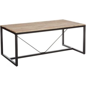 Table de Salle à Manger Atmosphera Edena Naturel Marron Bois d'acacia (180 x 90 x 75 cm) de Atmosphera, Tables - Réf : S79066...