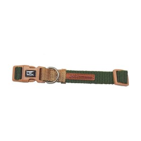 Dog collar Nayeco 48-66 x 2,5 cm Beige Green by Nayeco, Collars and pendants - Ref: S7906728, Price: 8,00 €, Discount: %