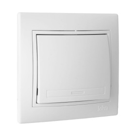 Interrupteur Aktive Blanc 8,5 x 8,5 x 3 cm (24 Unités) | Tienda24 - Global Online Shop Tienda24.eu