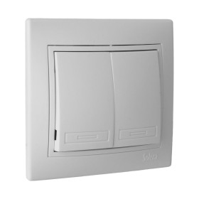 Light interrupter Solera Mural 7,4 x 7,2 x 2,8 cm 250 V 10 A Graphite | Tienda24 - Global Online Shop Tienda24.eu