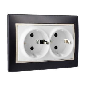 Base enfichable Solera 931131 Schuko Avec couvercle Bleu 250 V 16 A Intégré | Tienda24 - Global Online Shop Tienda24.eu