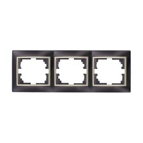 Placa de Pared Alexandra House Living Bar Negro Hierro 43 x 5 x 64 cm Iluminación | Tienda24 - Global Online Shop Tienda24.eu