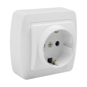 Base de ficha Solera mur60u Bipolar Branco 16 A Superfície de Solera, Tomadas de corrente - Ref: S7906960, Preço: 7,34 €, Des...