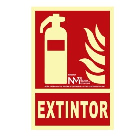 Cartel Normaluz Extintor PVC (21 x 30 cm) de Normaluz, Señales de seguridad - Ref: S7907018, Precio: 7,68 €, Descuento: %