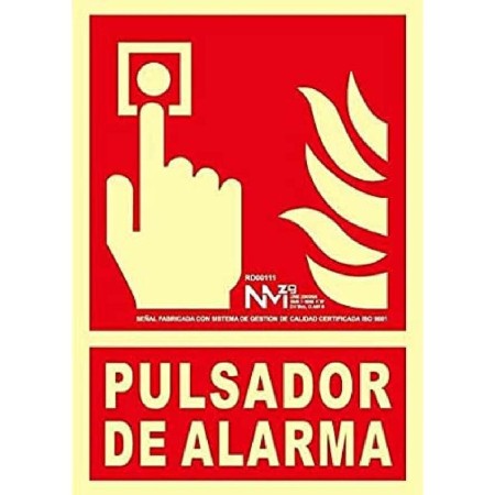 Schild Normaluz No utilizar en caso de incendio PVC | Tienda24 - Global Online Shop Tienda24.eu