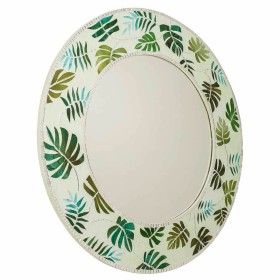 Wall mirror Alexandra House Living Green Glass Mirror 80 x 2 x 80 cm by Alexandra House Living, Wall-Mounted Mirrors - Ref: D...