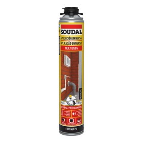 Schiuma Soudal Classic 115798 Poliuretano Pistola Beige 750 ml di Soudal, Schiume espansive - Rif: S7907535, Prezzo: 7,61 €, ...