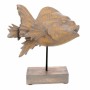 Figurine Décorative Alexandra House Living Gris Brun foncé Bois Fer Poisson 31 x 24 x 30 cm | Tienda24 - Global Online Shop Tienda24.eu