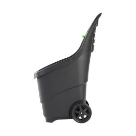 Chariot de Jardin 65 L 87 x 60 x 50 cm Noir polypropylène de BigBuy Garden, Chariots à 2 roues - Réf : S7907832, Prix : 37,55...