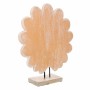 Decorative Figure Alexandra House Living Natural Glass MDF Wood Peacock 53 x 12 x 46 cm | Tienda24 - Global Online Shop Tienda24.eu