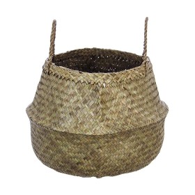 Decorative basket Versa Black Circular | Tienda24 - Global Online Shop Tienda24.eu