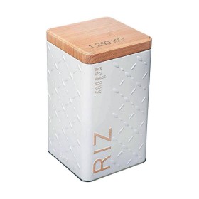 Caja Multiusos Nature Scandi Metal Blanco 1,25 kg de Nature, Cajas y arcones de almacenaje - Ref: S7908231, Precio: 6,46 €, D...