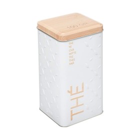 Caja Multiusos Nature Scandi Metal Blanco 100 gr de Nature, Cajas y arcones de almacenaje - Ref: S7908233, Precio: 5,53 €, De...