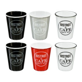 Ensemble de 6 tasses à café 5five Bistrot (110 ml) de 5five, Tasses - Réf : S7908247, Prix : 14,68 €, Remise : %