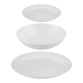 Louça Secret de Gourmet Branco Cerâmica 18 Peças de Secret de Gourmet, Louças combinadas - Ref: S7908433, Preço: 60,27 €, Des...