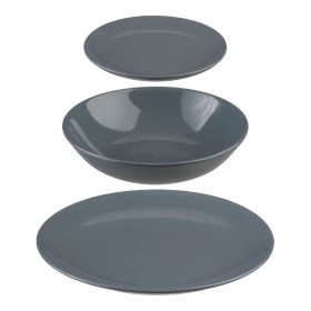 Assietes Secret de Gourmet Céramique Gris (18 Pièces) de Secret de Gourmet, Services complets - Réf : S7908435, Prix : 60,33 ...