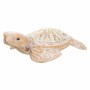 Figura Decorativa Alexandra House Living Blanco Natural Madera Vidrio Tortuga 8 x 20 x 31 cm de Alexandra House Living, Colec...