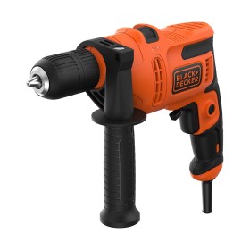 Conjunto de berbequim e acessórios Black & Decker BEH200-QS 500 W 230 V 230-240 V de Black & Decker, Berbequim e aparafusador...