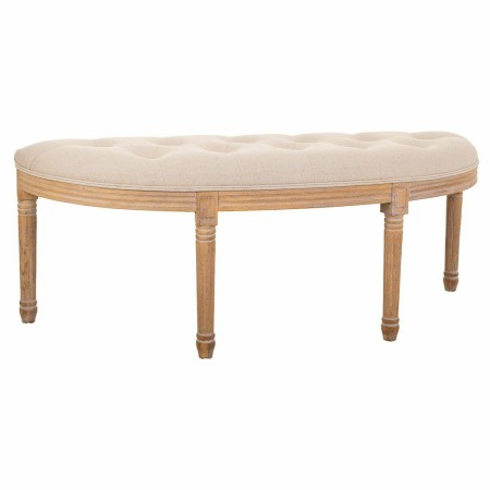 Banqueta Alexandra House Living Crema Madera de caucho 45 x 48 x 125 cm de Alexandra House Living, Sillas - Ref: D1630555, Pr...