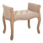 Banqueta Alexandra House Living Crema Madera de caucho 48 x 60 x 71 cm de Alexandra House Living, Sillas - Ref: D1630556, Pre...