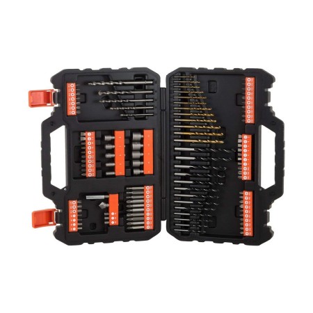 Conjunto de brocas Black & Decker a7200-x Mala 109 Peças | Tienda24 - Global Online Shop Tienda24.eu