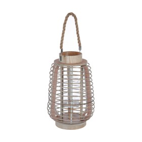 Lantern Home ESPRIT Golden Metal Crystal Arab Stripped 20 X 20 X 56 cm (2 Pieces) | Tienda24 - Global Online Shop Tienda24.eu