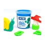 Modelling Clay Game Milan Soft dough 913510B Yellow Blue Multicolour 85 g Vegetable (10 Units) | Tienda24 - Global Online Shop Tienda24.eu