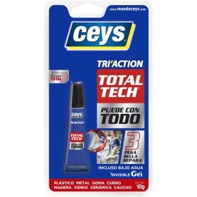 Glue Ceys Tri'Action Universal 10 g by Ceys, Universal Adhesives - Ref: S7908771, Price: 6,52 €, Discount: %