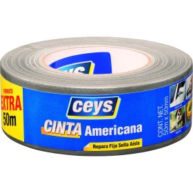 Klebeband Ceys Silberfarben (50 m x 50 mm) von Ceys, Klebebänder - Ref: S7908781, Preis: 14,22 €, Rabatt: %