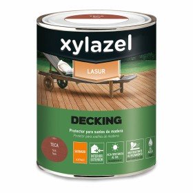 Óleo Protetor Xylazel Decking Teca 750 ml Acetinado de Xylazel, Vernizes - Ref: S7908919, Preço: 43,69 €, Desconto: %