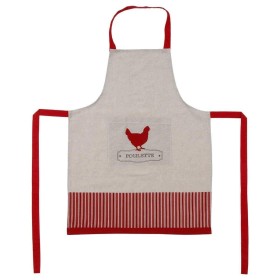 Apron with Pocket Atmosphera Poulette Beige Cotton 60 x 80 cm by Atmosphera, Aprons - Ref: S7908928, Price: 8,23 €, Discount: %