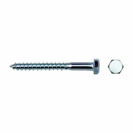 Box of screws CELO Din 571 55 mm Ø 8 mm Hexagonal 250 Units Galvanised | Tienda24 - Global Online Shop Tienda24.eu