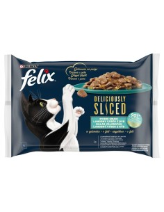 Comida para gato SCHESIR Peixe 6 x 50 g | Tienda24 Tienda24.eu