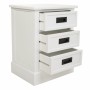 Mesa de Cabeceira Alexandra House Living Branco 35 x 60 x 45 cm de Alexandra House Living, Mesinhas de cabeceira - Ref: D1630...