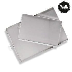 Bandeja para Forno Vaello 75495 31 x 25 cm Alumínio Cromado de Vaello, Tabuleiros de forno - Ref: S7909231, Preço: 10,54 €, D...