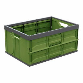 Caixa de Armazenagem com Tampa Antracite Plástico 6 L 21 x 11 x 32 cm (12 Unidades) | Tienda24 - Global Online Shop Tienda24.eu