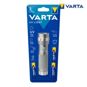 Lanterna Varta Lâmpada UV Cinzento Alumínio de Varta, Lanternas de mão - Ref: S7909286, Preço: 12,35 €, Desconto: %