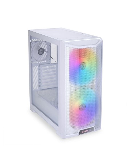 Caja Semitorre ATX Lian-Li LANCOOL 215WHITE Blanco Multicolor | Tienda24 Tienda24.eu