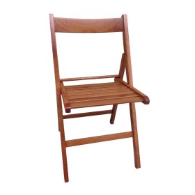 Chaise Pliante Bois Bois de hêtre Cerisier (79 x 42,5 x 47,5 cm) de BigBuy Home, Chaises - Réf : S7909428, Prix : 28,85 €, Re...