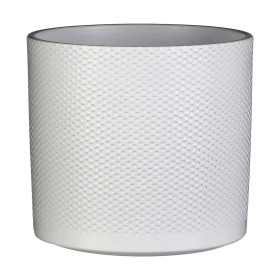 Plantador Mica Decorations Cerâmica Branco de Mica Decorations, Vasos - Ref: S7909575, Preço: 15,61 €, Desconto: %