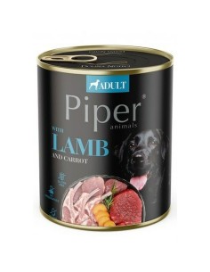 Cibo umido Dolina Noteci Piper Lamb with carrot Agnello Carota 800 g da Dolina Noteci, Umido - Ref: S9159056, Precio: 4,24 €,...