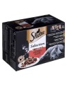 Comida para gato Sheba Selection in Sauce Frango Peru Vitela Borrego 85 g | Tienda24 Tienda24.eu