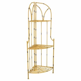 Corner Shelves Alexandra House Living Yellow Ironwork 35 x 120 x 48 cm by Alexandra House Living, Corner Shelves - Ref: D1630...